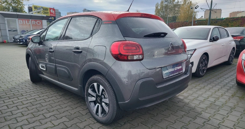 Citroen C3 cena 64900 przebieg: 11535, rok produkcji 2023 z Zamość małe 154